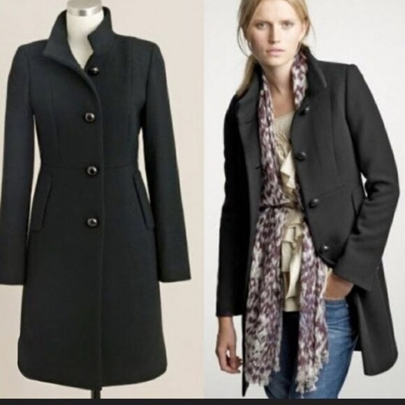 J. Crew Jackets & Blazers - NWT J. Crew Double Cloth Carlin Coat Size 4